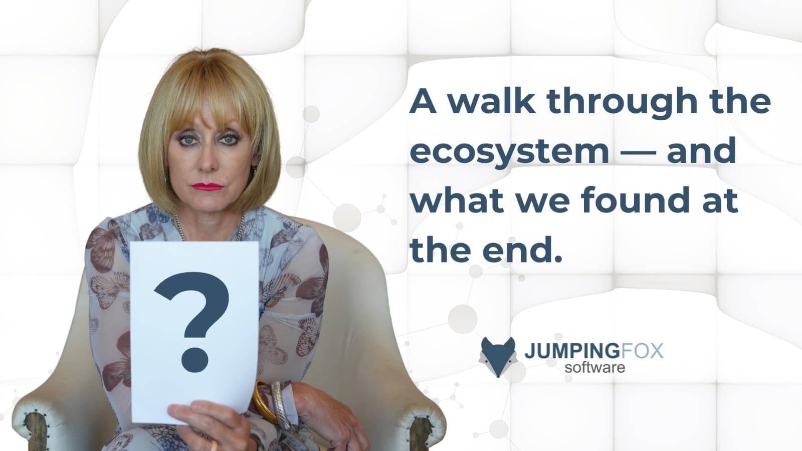 A walk through the ecosystem and what we found at the end.